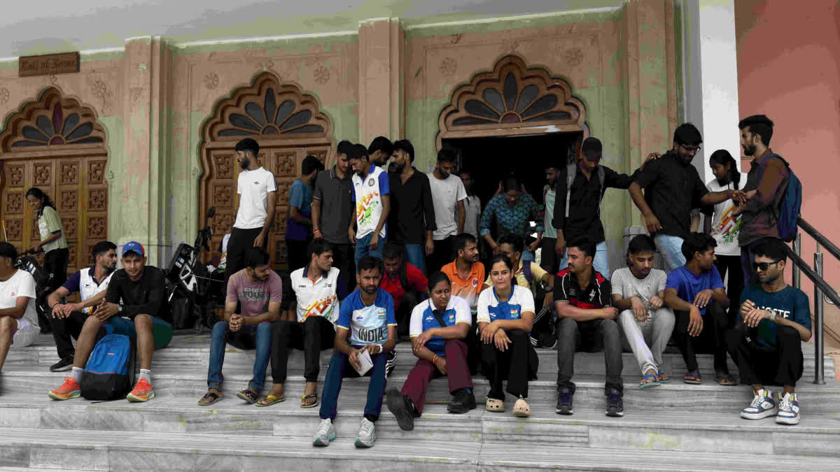 Protest of Paralympic medalists