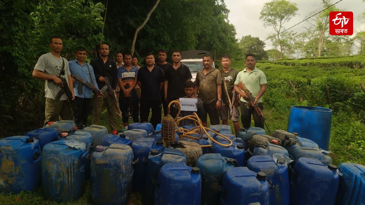 Oil condensate theft