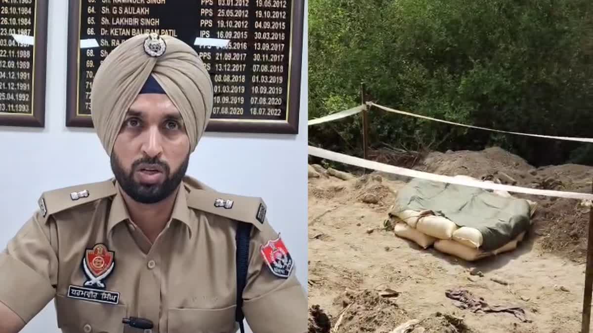 ਹੁਸੈਨੀਵਾਲਾ ਸਰਹੱਦ ਨੇੜੇ ਖੁਦਾਈ ਦੌਰਾਨ ਮਿਲਿਆ ਜ਼ਿੰਦਾ ਬੰਬ, ਸੁਰੱਖਿਆ ਏਜੰਸੀਆਂ ਹਾਈ ਅਲਰਟ 'ਤੇ Bomb found near Hussainiwala border