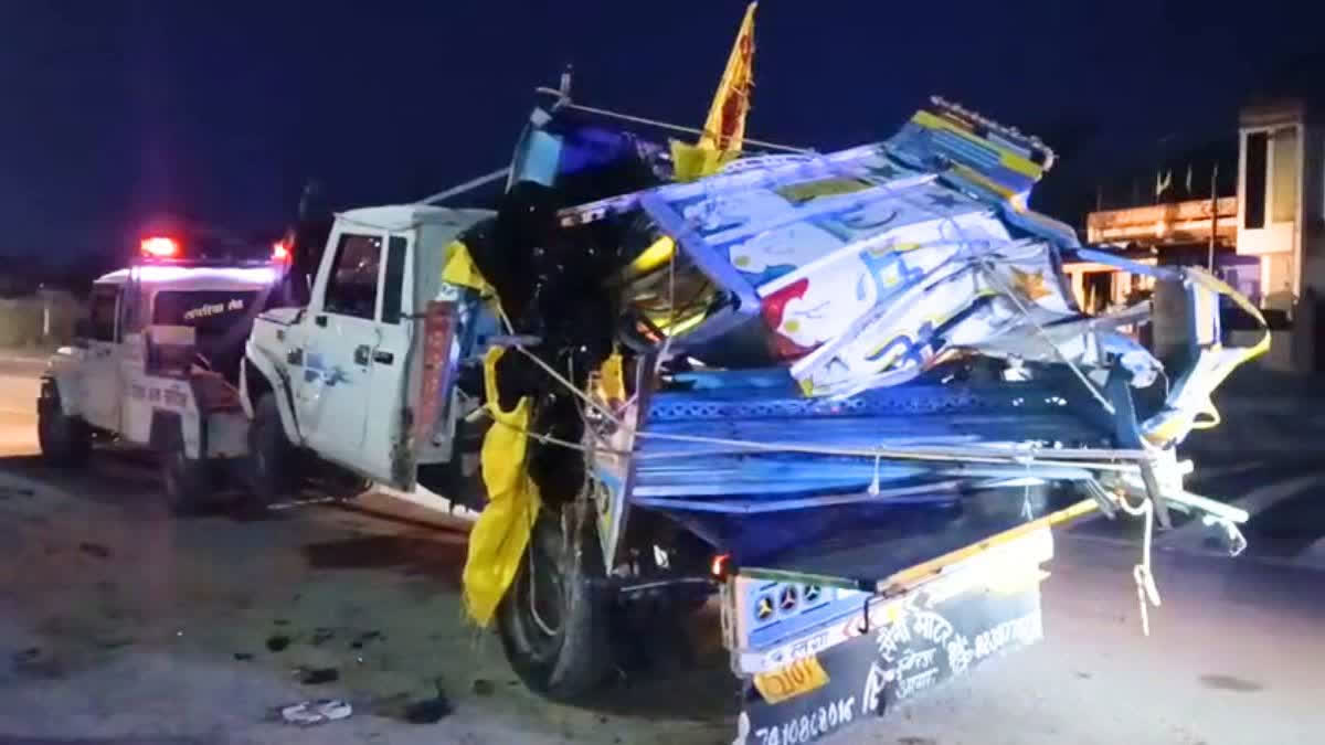 Women, Children Among 11 Pilgrims Killed After Pickup Van Collides Head-On With Truck In Rajasthan's Dausa