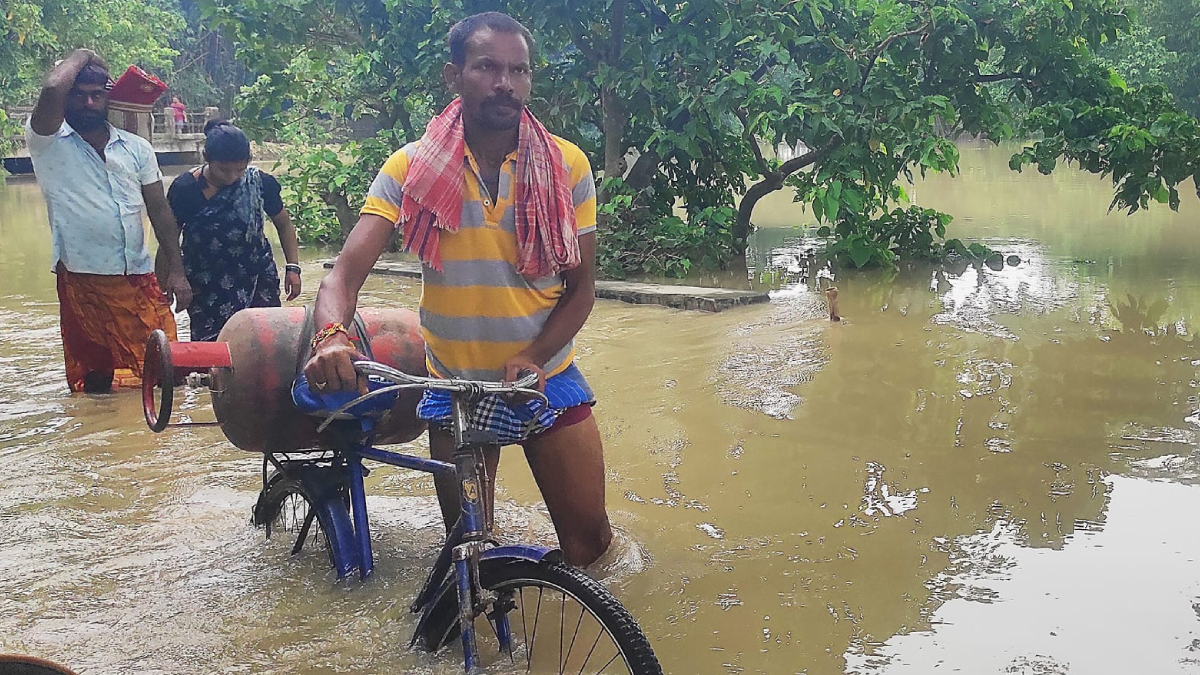 New Embankment Washed Away