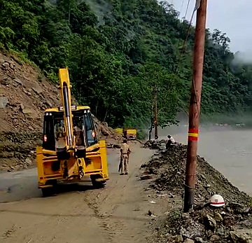 National Highway 10 Closed