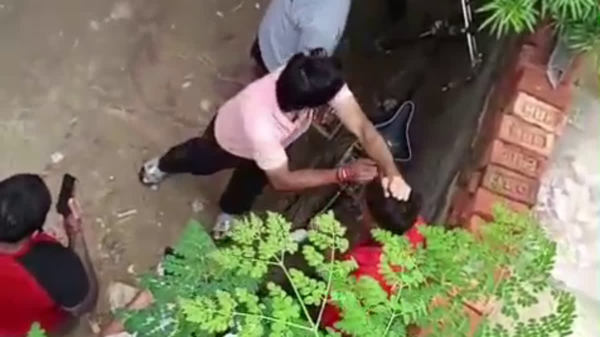 YOUTH ASSAULT IN FARIDABAD