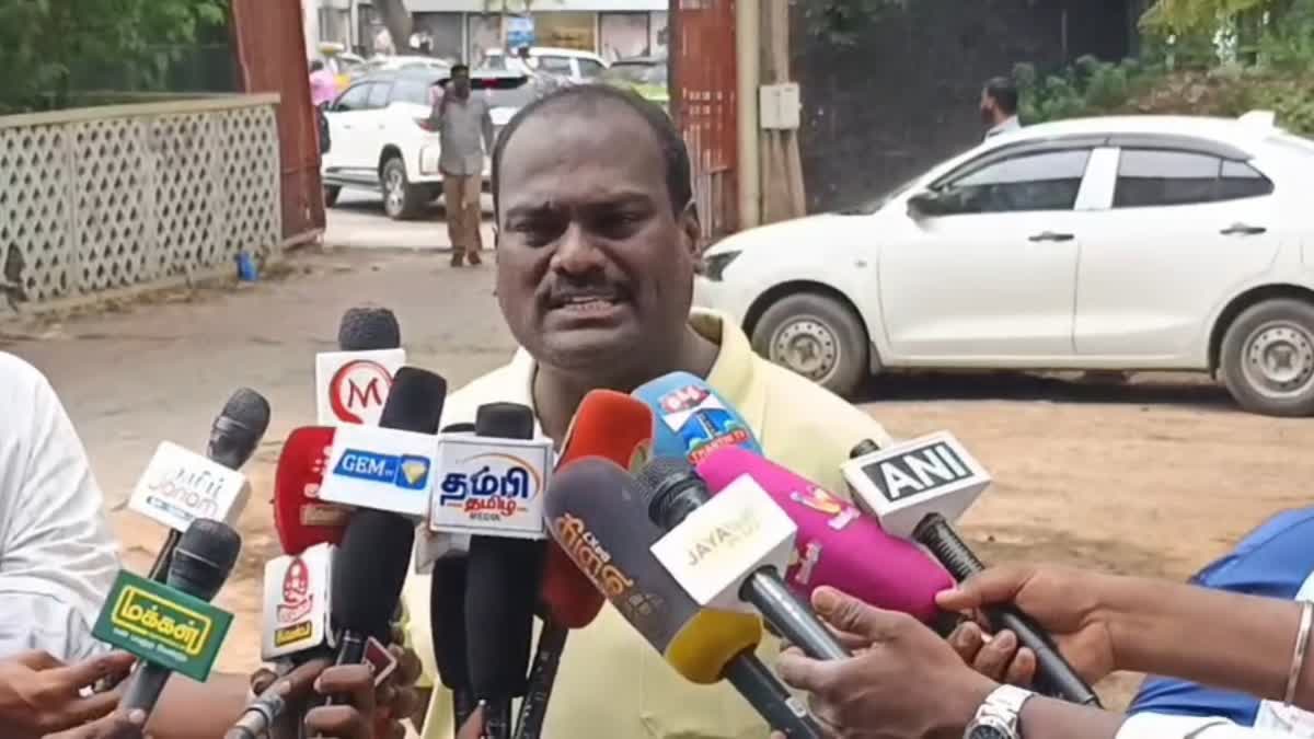 ஐபிடிஎஸ் நிறுவனத் தலைவர் திருநாவுக்கரசு செய்தியாளர் சந்திப்பு