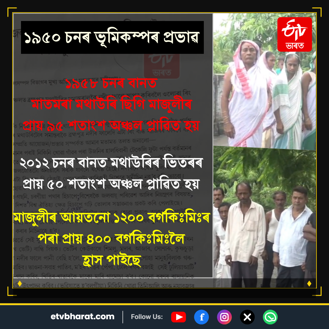 Majuli ring bund project