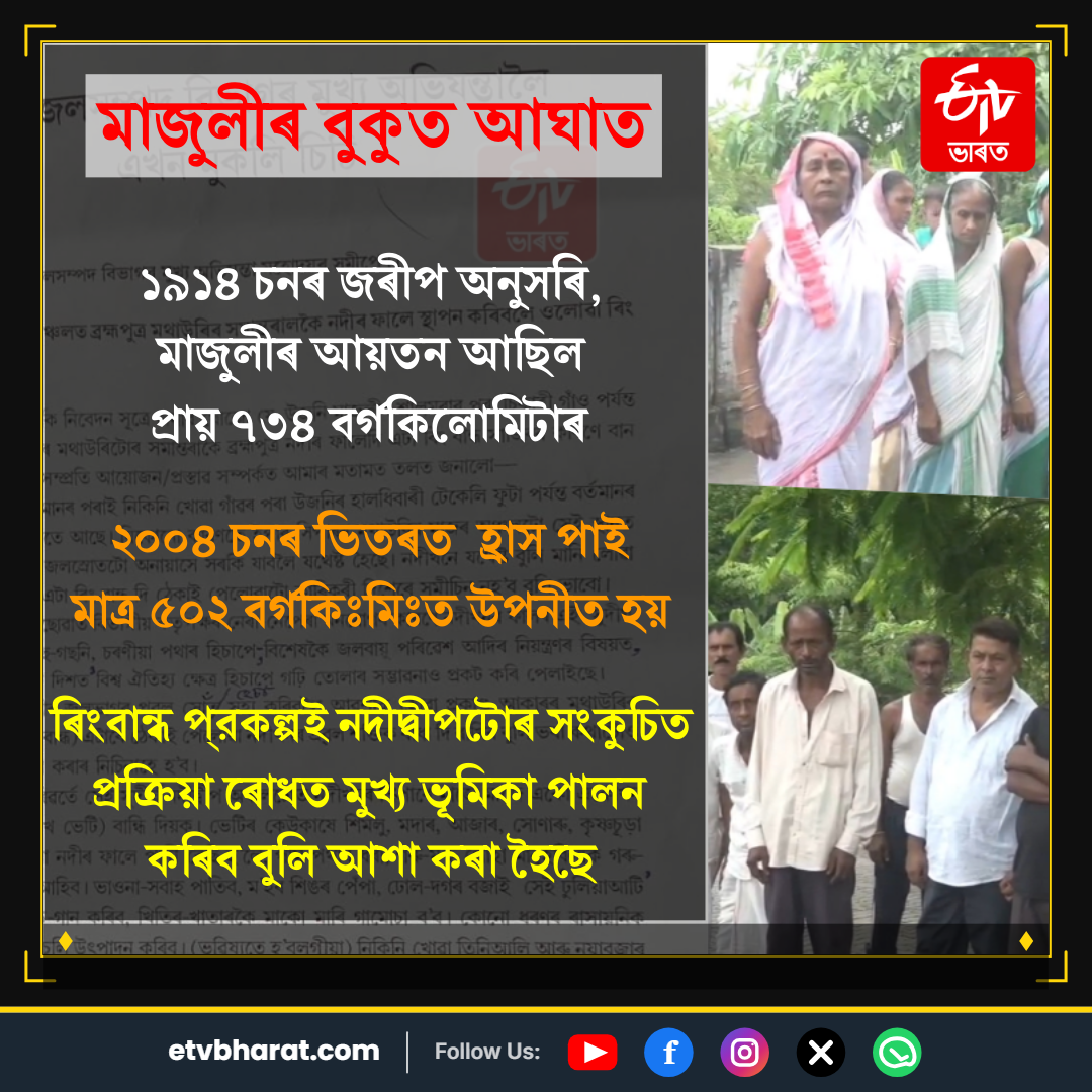 Majuli ring bund project