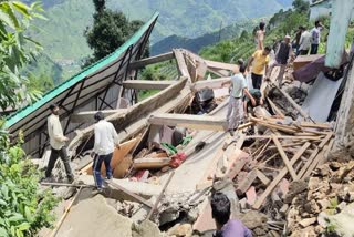 SIRMAUR HOUSE COLLAPSE