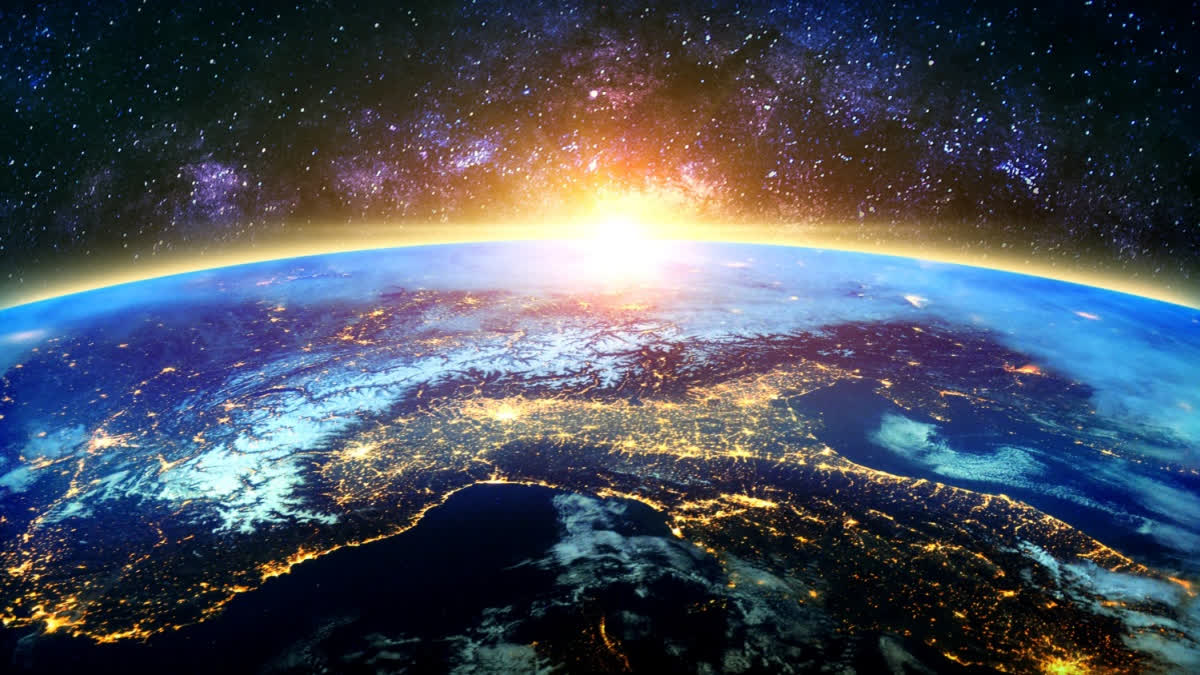 View of  the earth