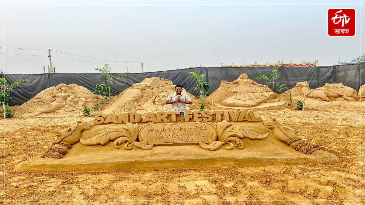 Transforming Sand Into Art: The Story Of Pushkar's Ajay Singh Rawat