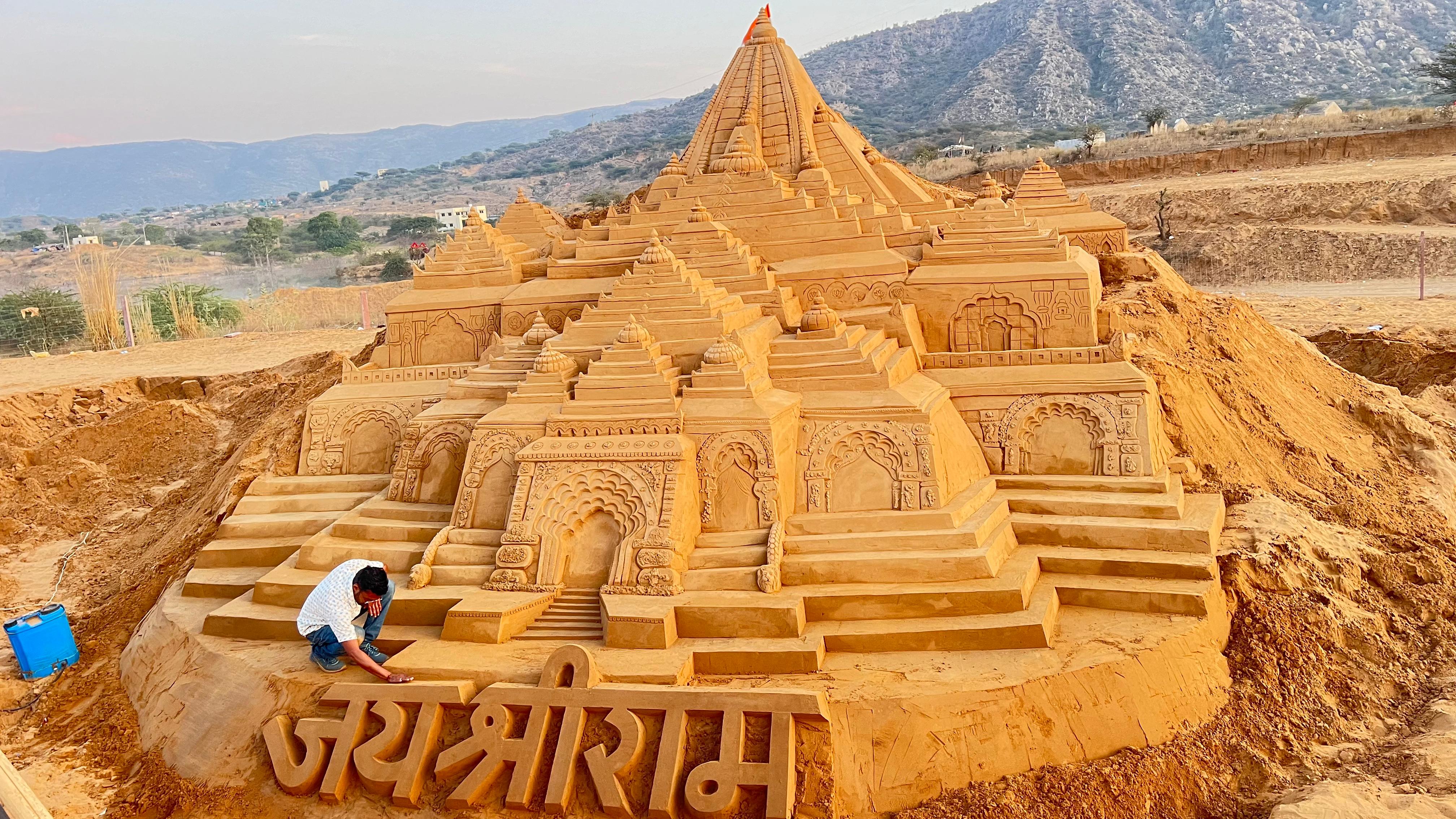 Transforming Sand Into Art: The Story Of Pushkar's Ajay Singh Rawat
