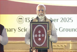 PM Modi Pays Tribute To Bharat Ratna Dr Bhupen Hazarika On His Birth Centenary In Guwahati Prime Minister Narendra Modi on Saturday paid tribute to legendary musical icon and filmmaker Bharat Ratna Dr Bhupen Hazarika