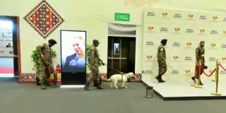 Security Tightened At Bharat Mandapam For Final Day Of BRICS Summit Security Tightened At Bharat Mandapam For Final Day Of BRICS Summit
