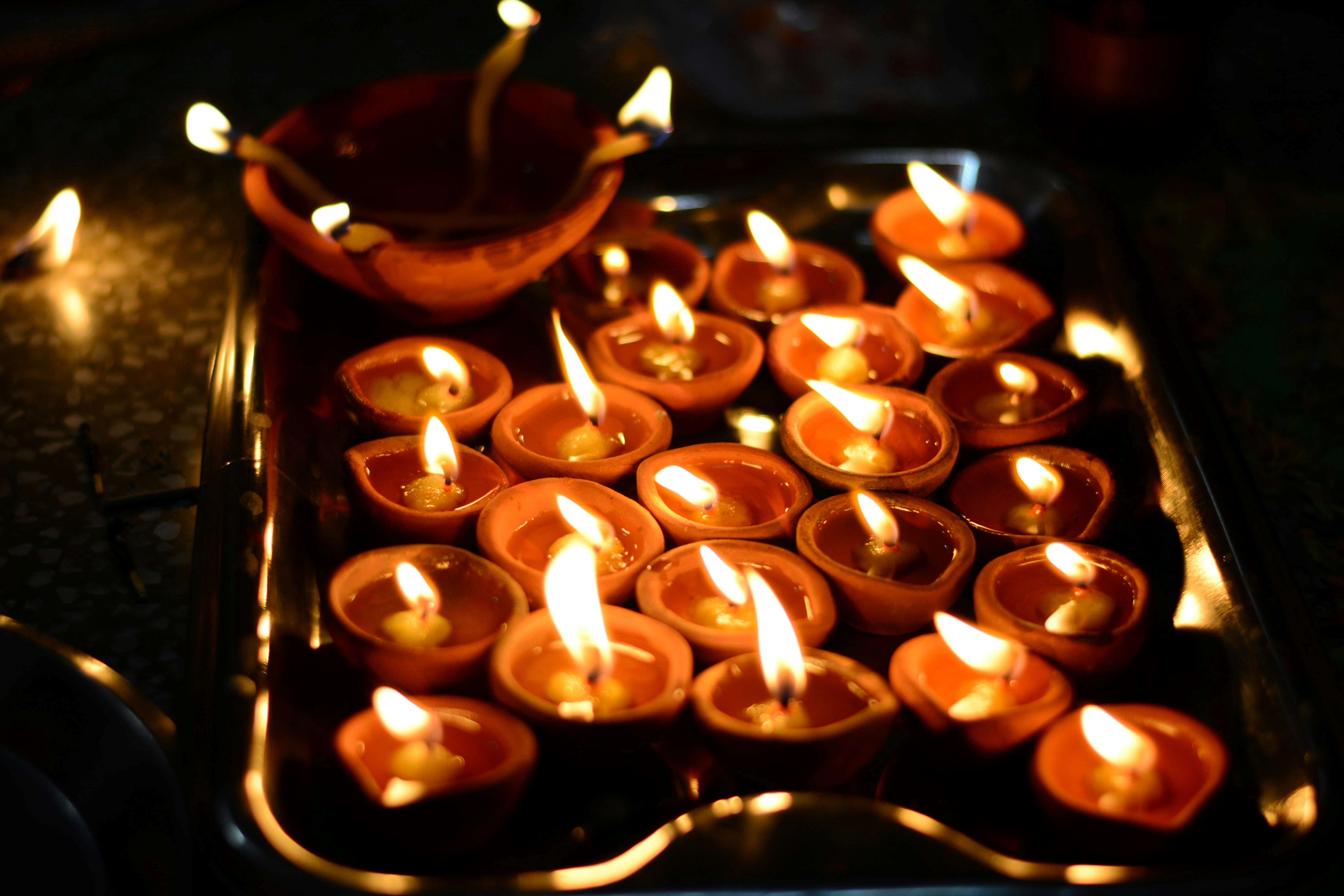 Light up your home with diyas