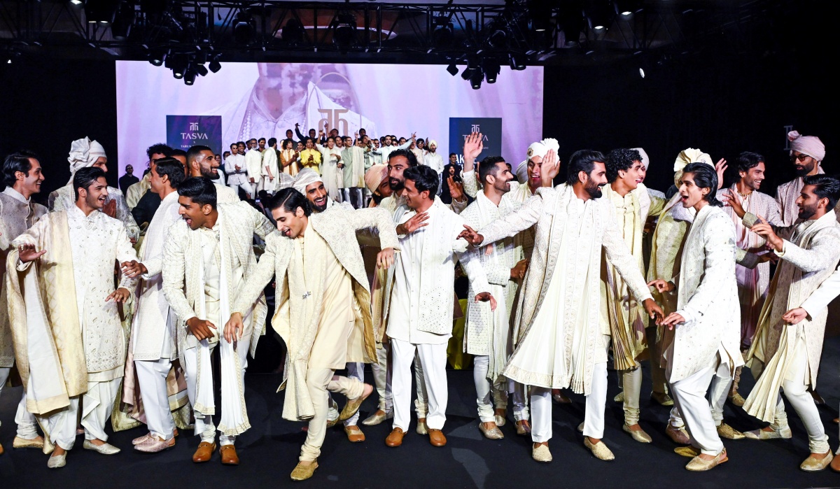 Tarun Tahiliani's Tasva menswear line