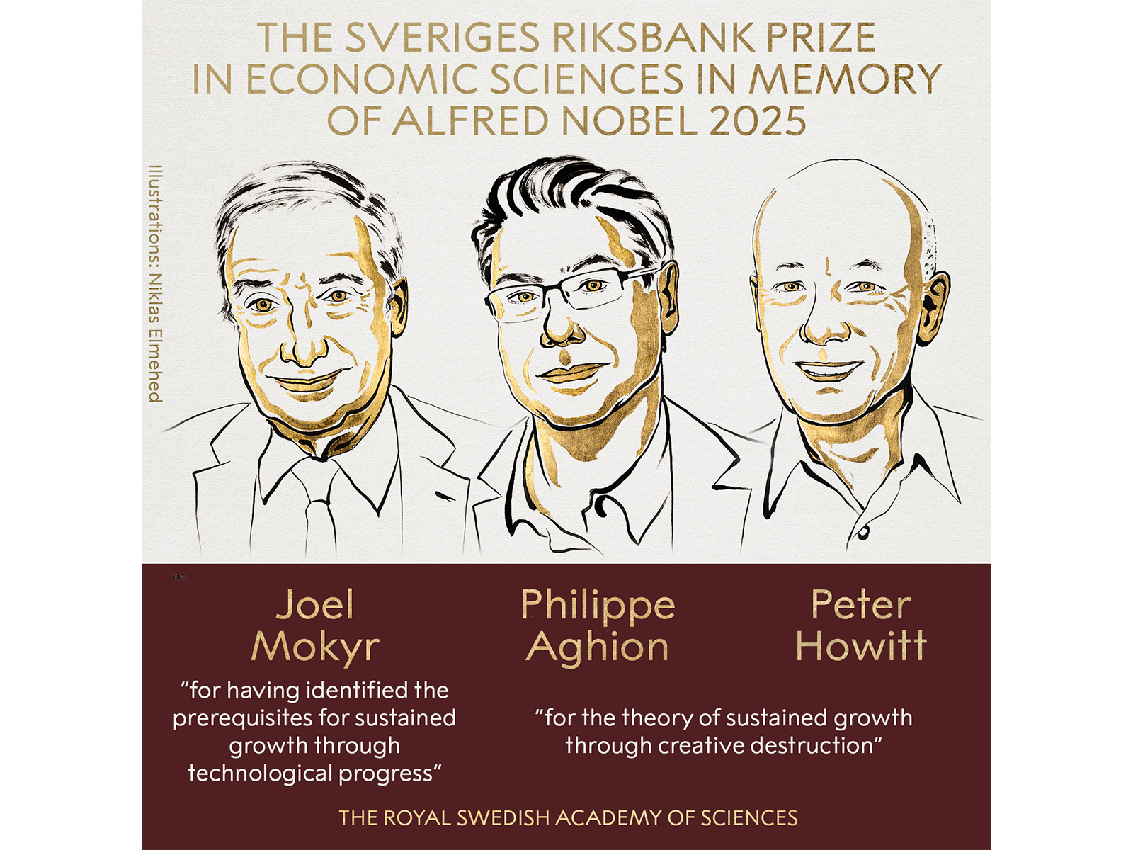 2025 Nobel Economics Prize goes to Mokyr,