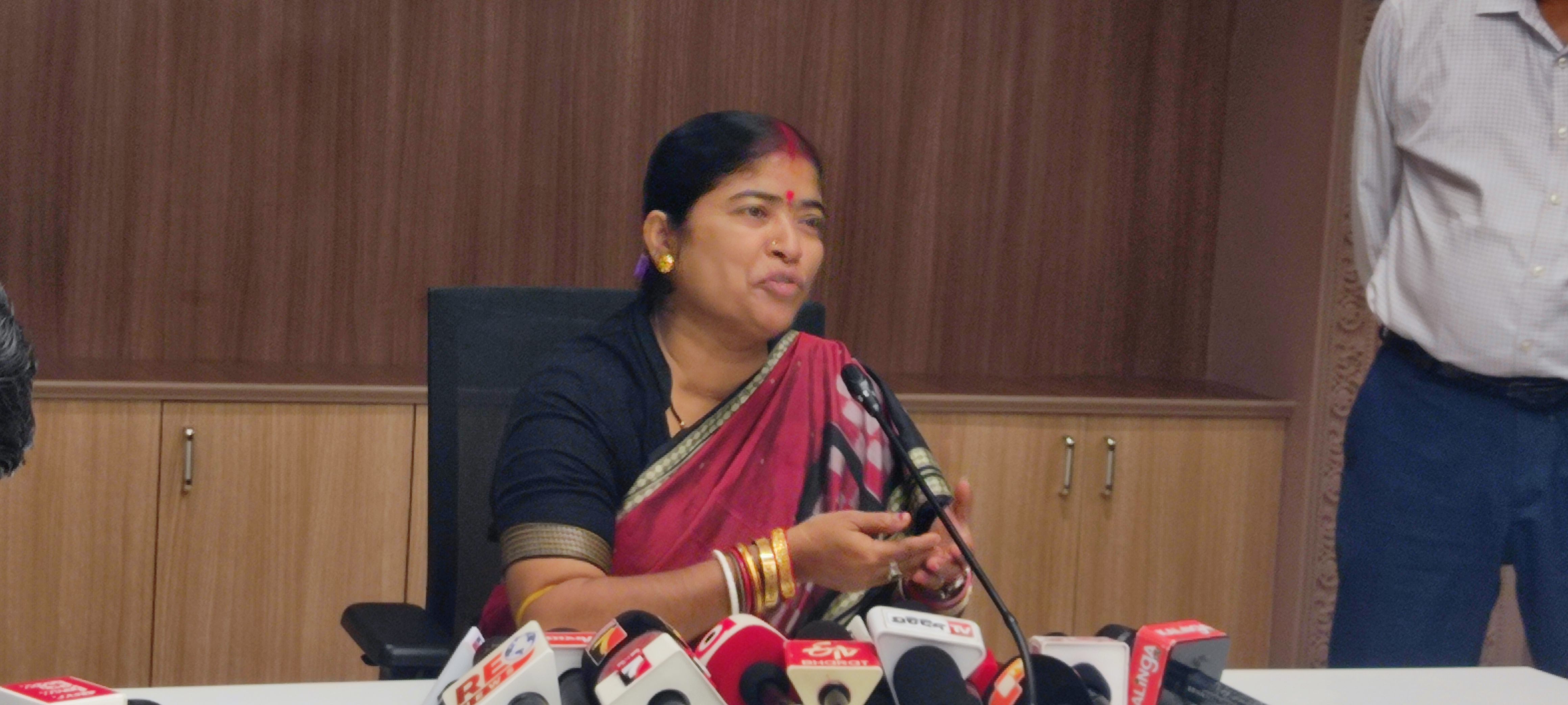 Mahila Commission Chief Shobhana Mohanty