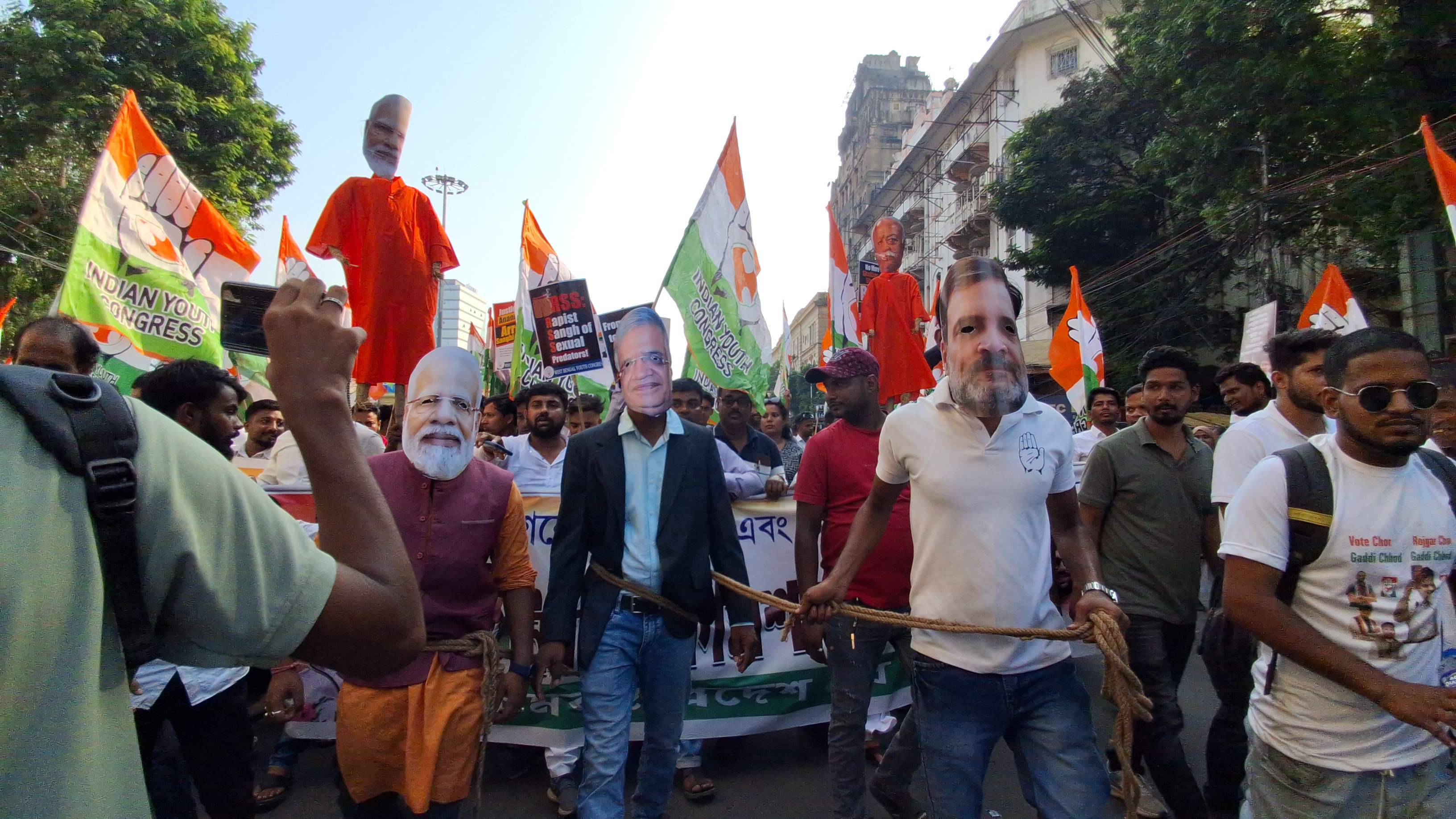 Congress Election Commission Rally