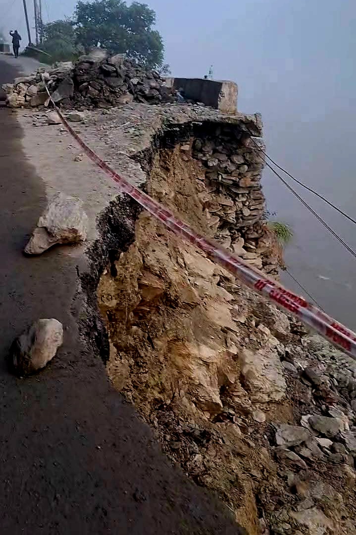 NH10 Landslide