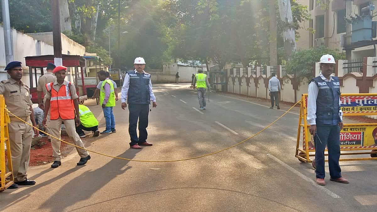 traffic route in Ranchi Change