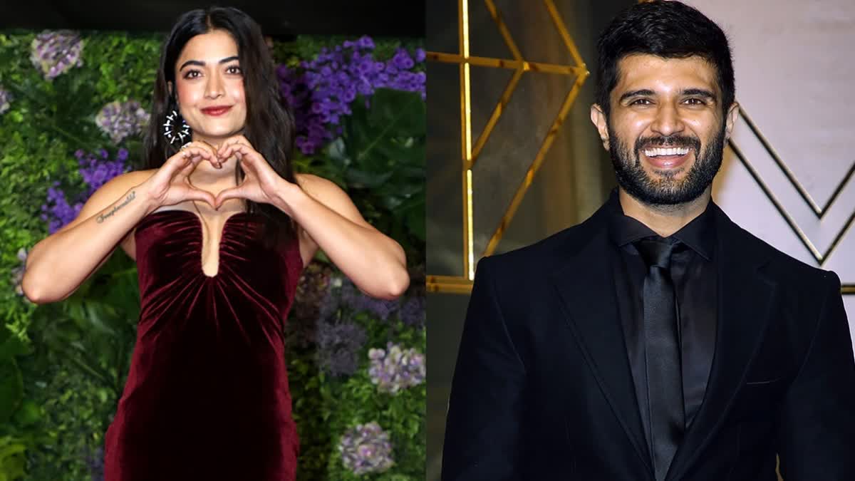 Actors Rashmika Mandanna and Vijay Deverakonda showered love on each other