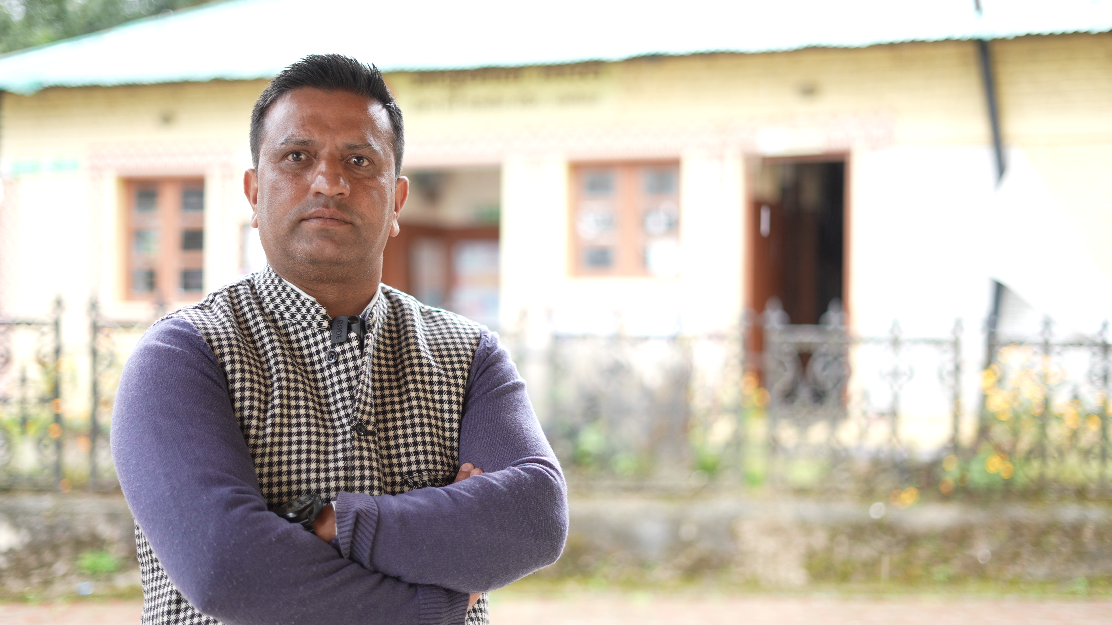 थानेधार पंचायत प्रधान संदीप शरोल