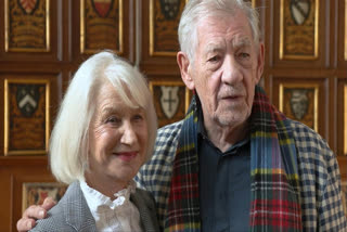 British acting legends Helen Mirren and Ian McKellen