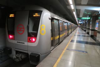 लाल किला मेट्रो स्टेशन बंद