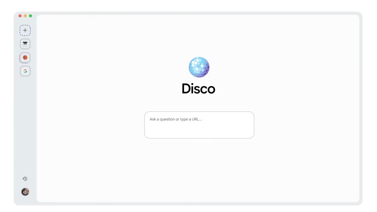 Google has launched the Disco AI browser.