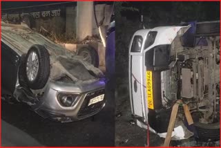 LAXMI NAGAR CAR TRUCK ACCIDENT