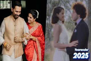yearender 2025 From Samantha To Selena full list of stars who tied the knot in 2025, The most talked about weddings
