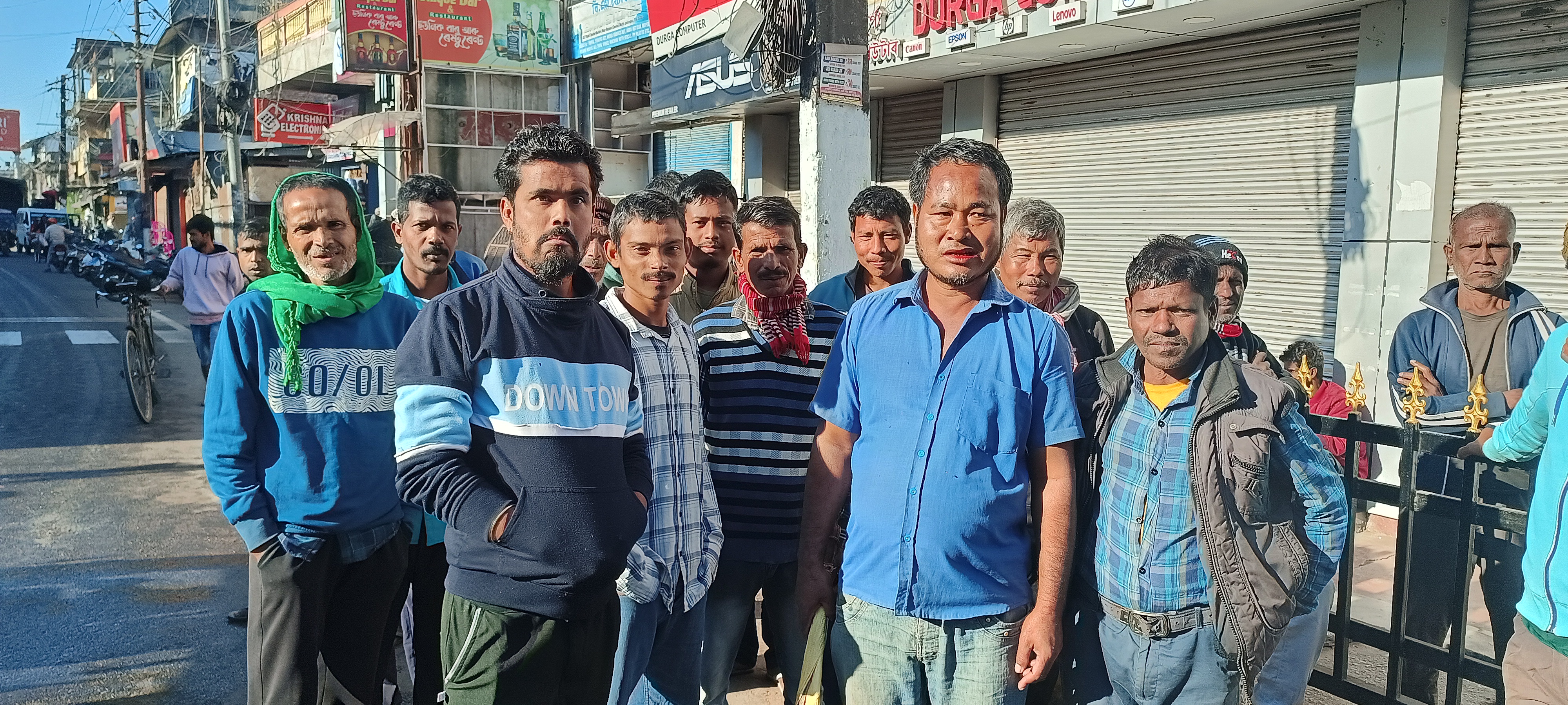 Lakhimpur daily wages labours