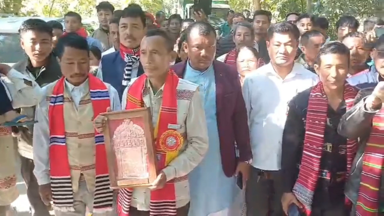 weaver from Majuli specializing in the Mising community's traditional 'Mirijim' felicitated for prestigious National Handicrafts Award