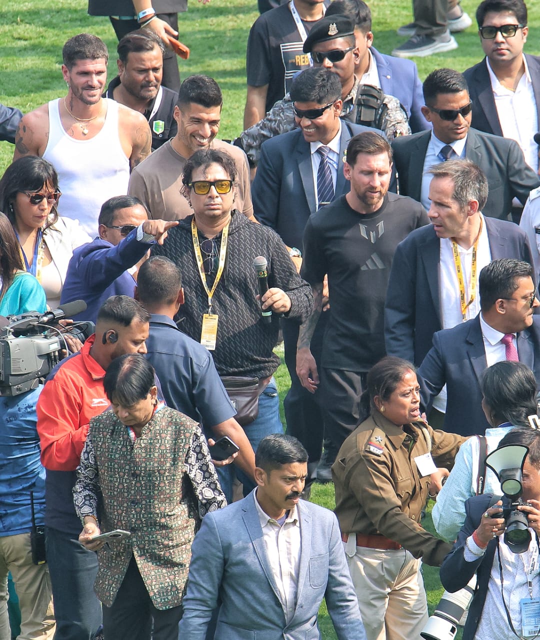 Satadru Dutta Arrested after chaos erupted at Yuva Bharati Krirangan Lionel Messi event