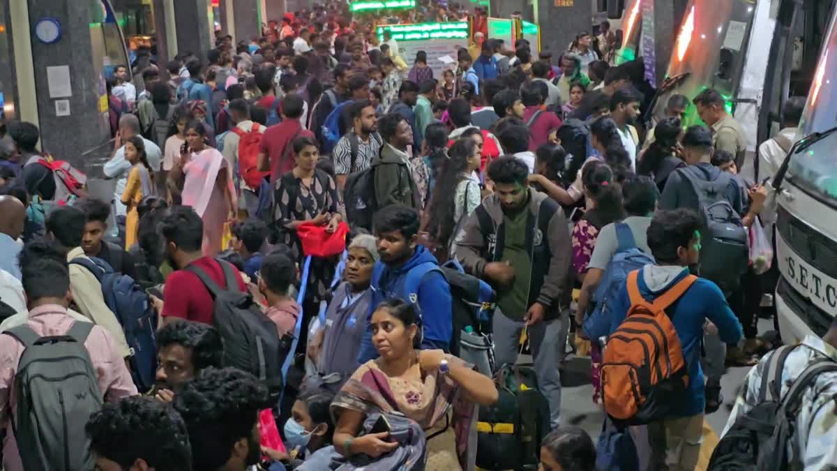 சென்னையில் முன்பதிவில்லா பேருந்துகளுக்கு தட்டுப்பாடு