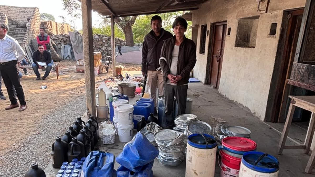 Illegal Drug Factory Busted In Rajasthan's Chittorgarh; Over 5 Kg Narcotics Seized