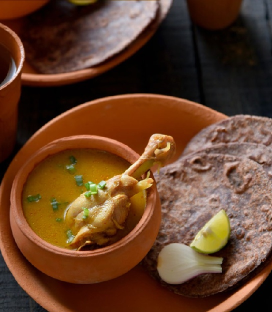 Bajra Chicken Curry