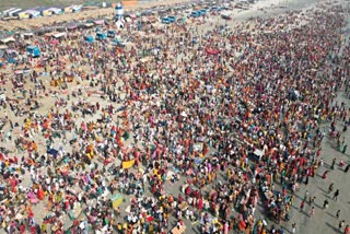 holy dip on Makar Sankranti at Gangasagar