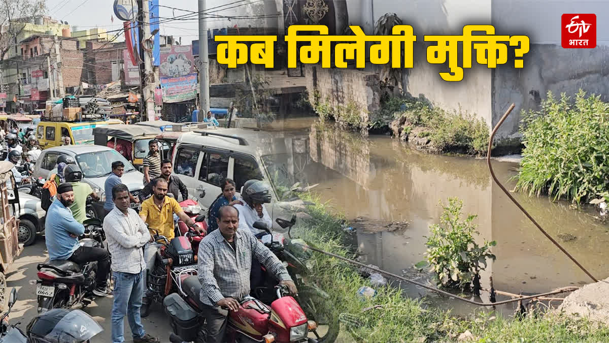 traffic jam In rohtas