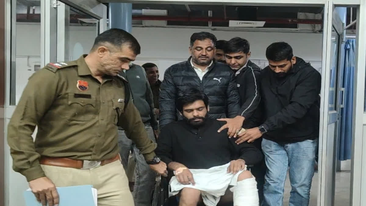 हिसार में पुलिस एनकाउंटर