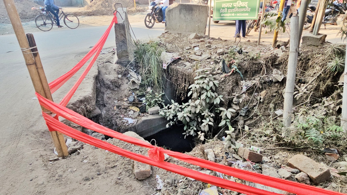 traffic jam In rohtas