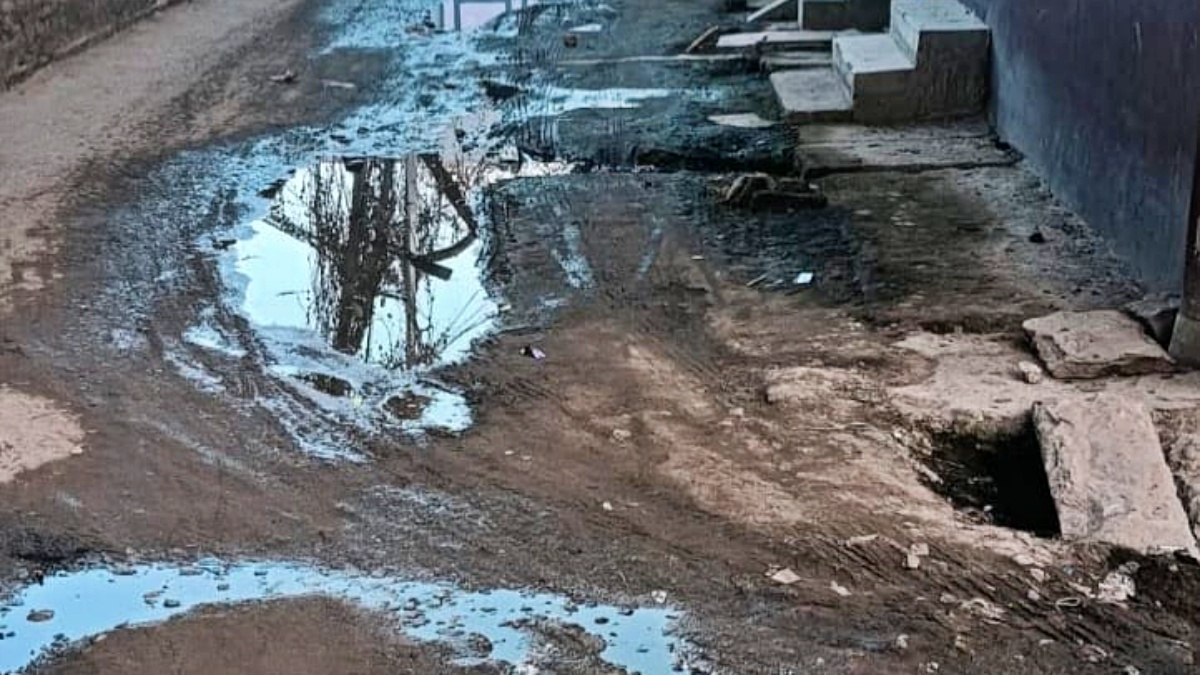 traffic jam In rohtas