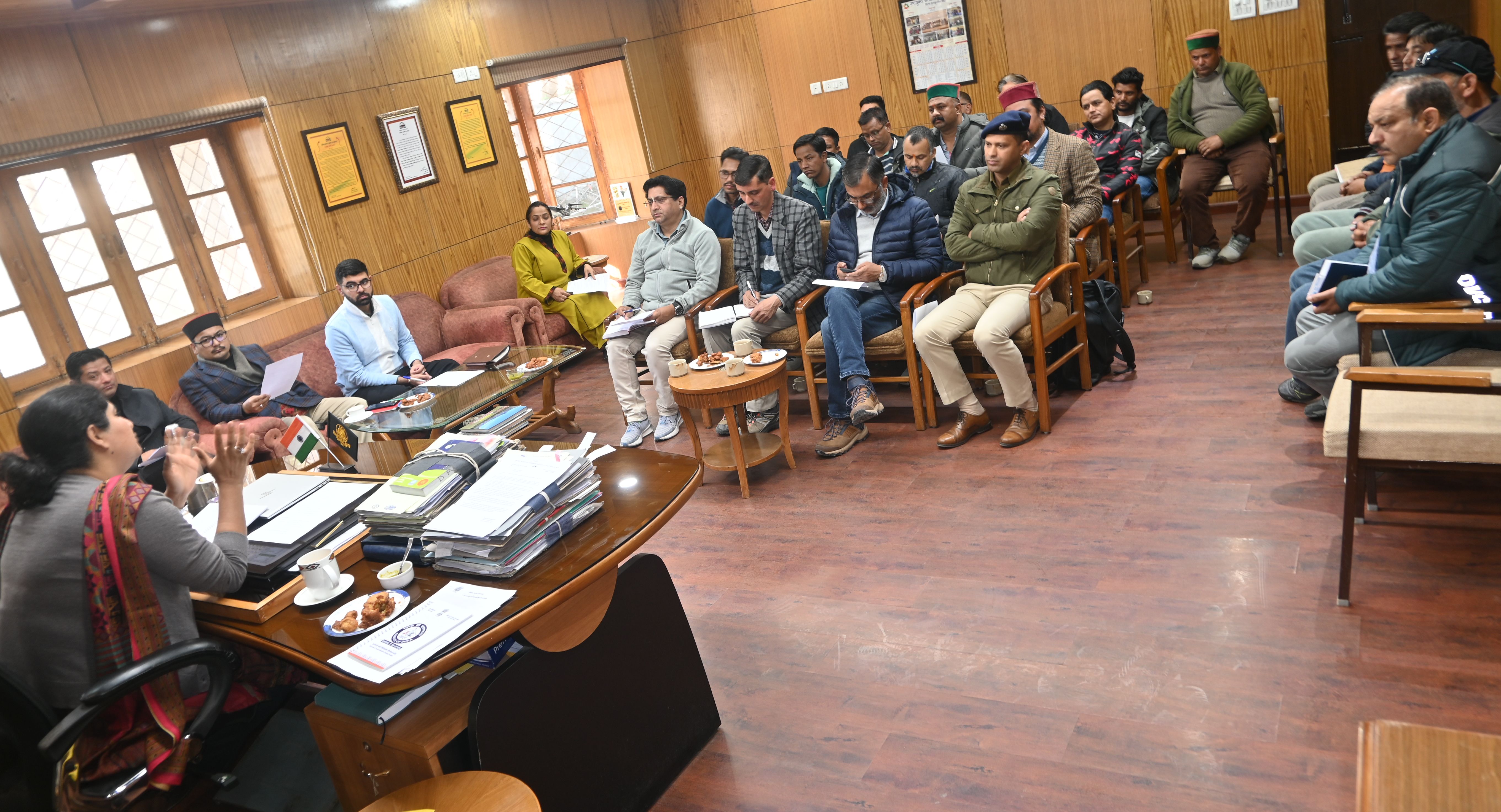 review meeting held regarding adventure activities in Kullu