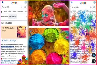google celebrates holi