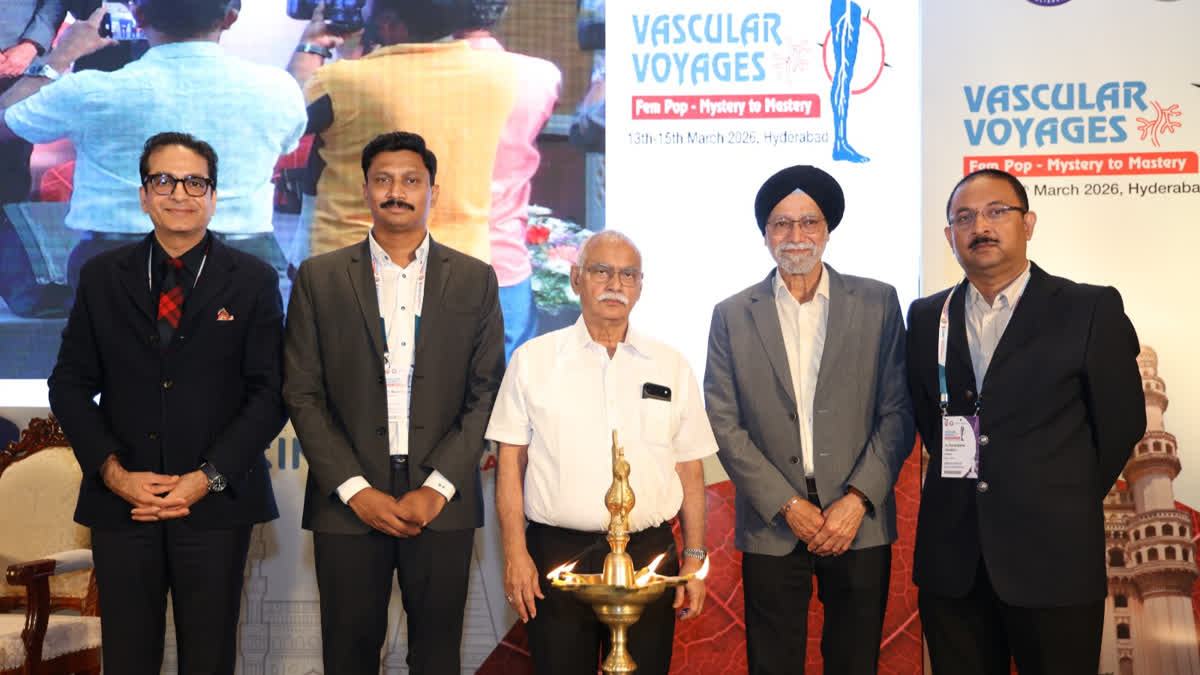 Diabetes, Smoking, Hypertension, Sedentary Lifestyle Driving Rising Peripheral Vascular Diseases: Expert International Conference 'Vascular Voyages – Fem Pop: Mystery to Mastery' held in Hyderabad