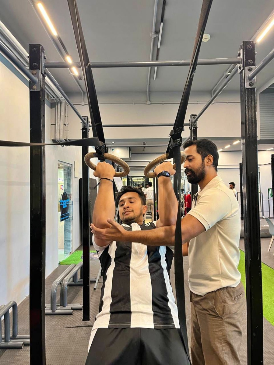 Shubham Mishra from Indian School of Calisthenics