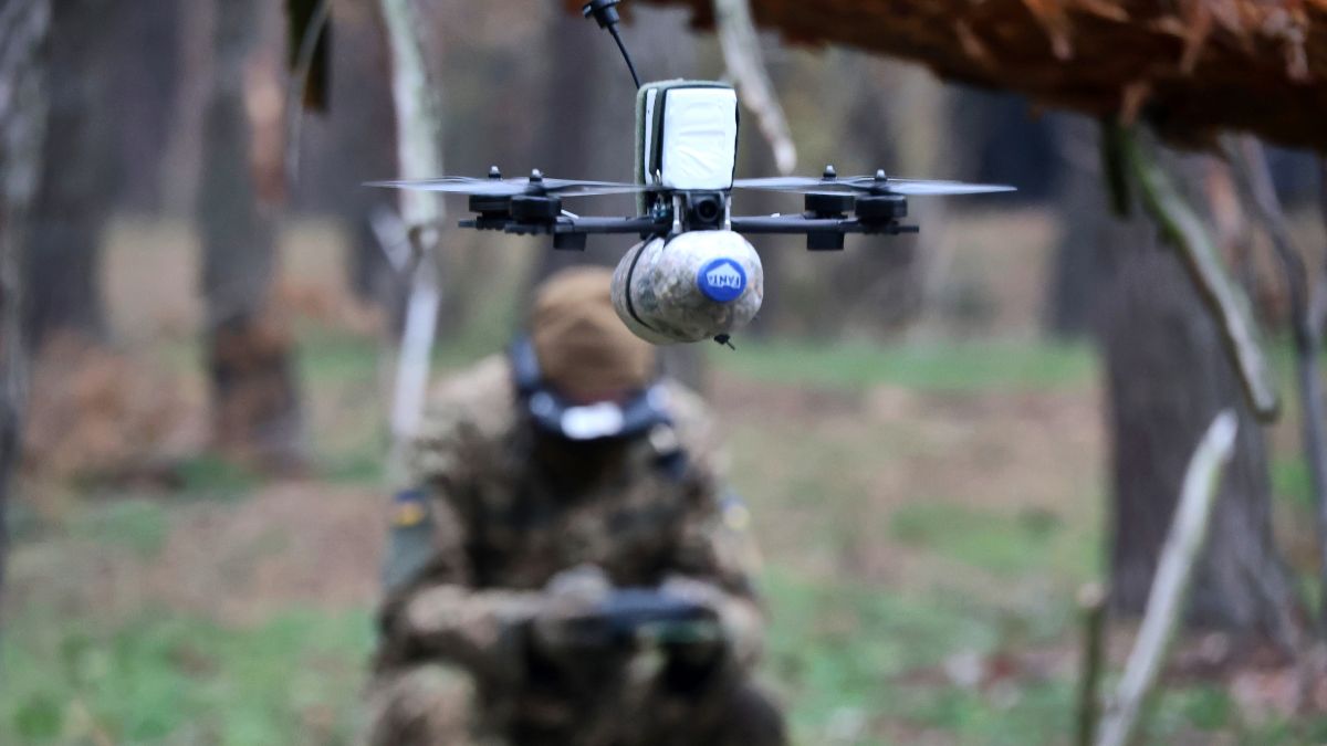 Training of FPV drone pilots from Ukraine's Khartiia Brigade
