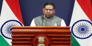 Live press briefing of MEA, Min of P&NG, Shipping and MIB