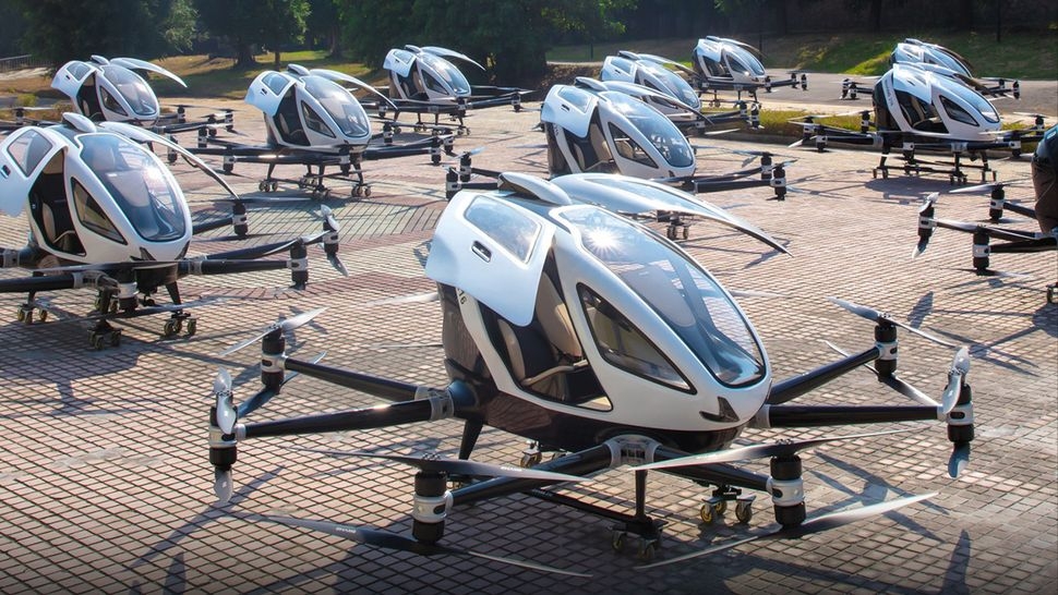 China Gives Green Signal To First Pilotless Flying Taxis For Commercial Use