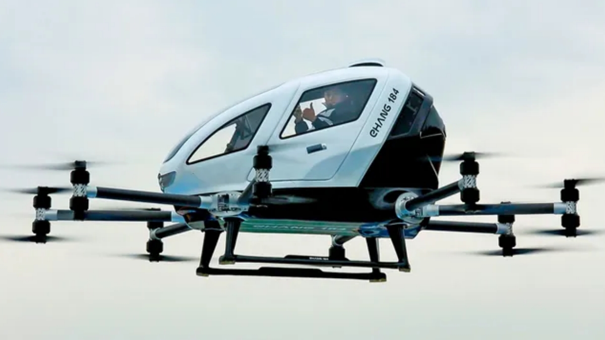 China Gives Green Signal To First Pilotless Flying Taxis For Commercial Use