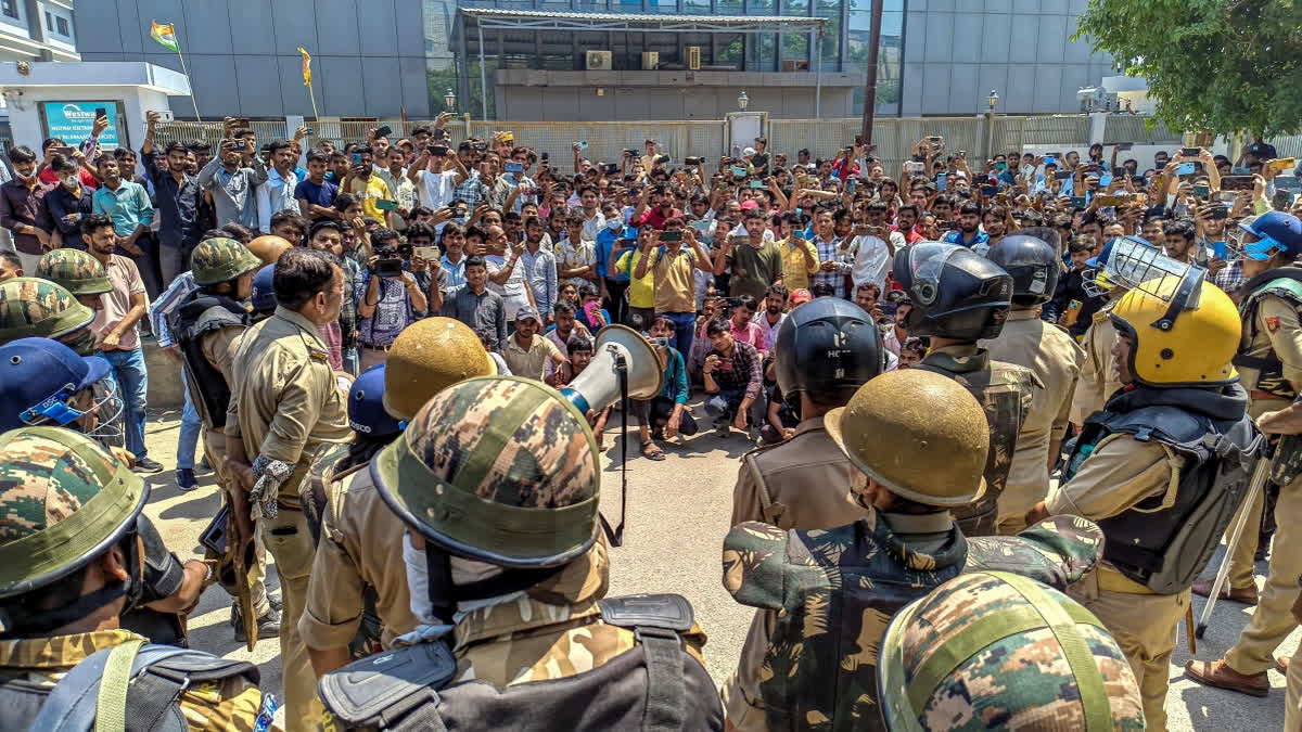 Following violent protests in Noida by factory workers demanding a wage hike, the UP government approved a minimum wage increase for various worker categories.